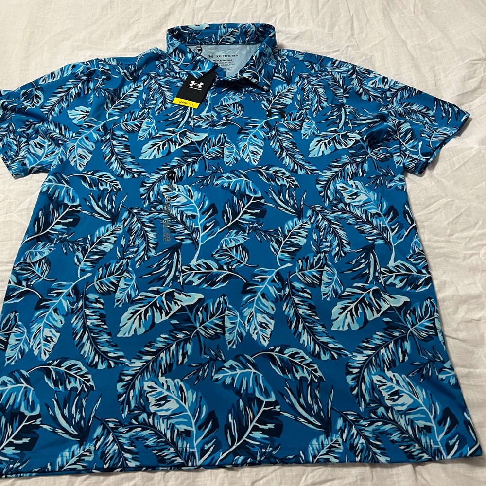 XXL Under Armor Playoff Polo NWT